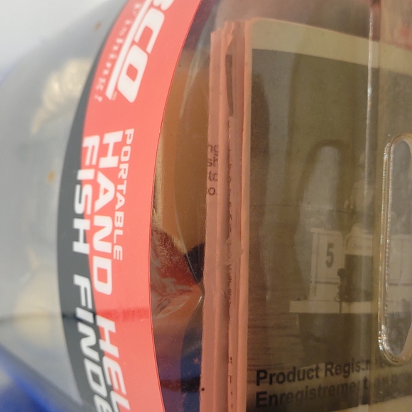 Zebco fish finder zf200 portable handheld fishing fisherman detect underwater - Picture 9 of 15